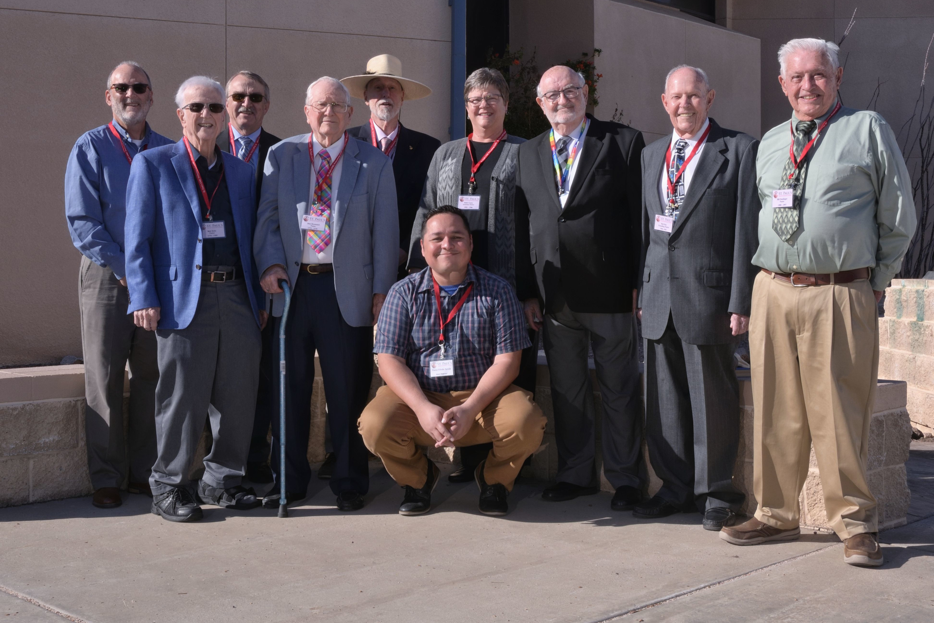 St. Pauls UMC Tucson pastors and former pastors at the 60th Anniversary Celebration